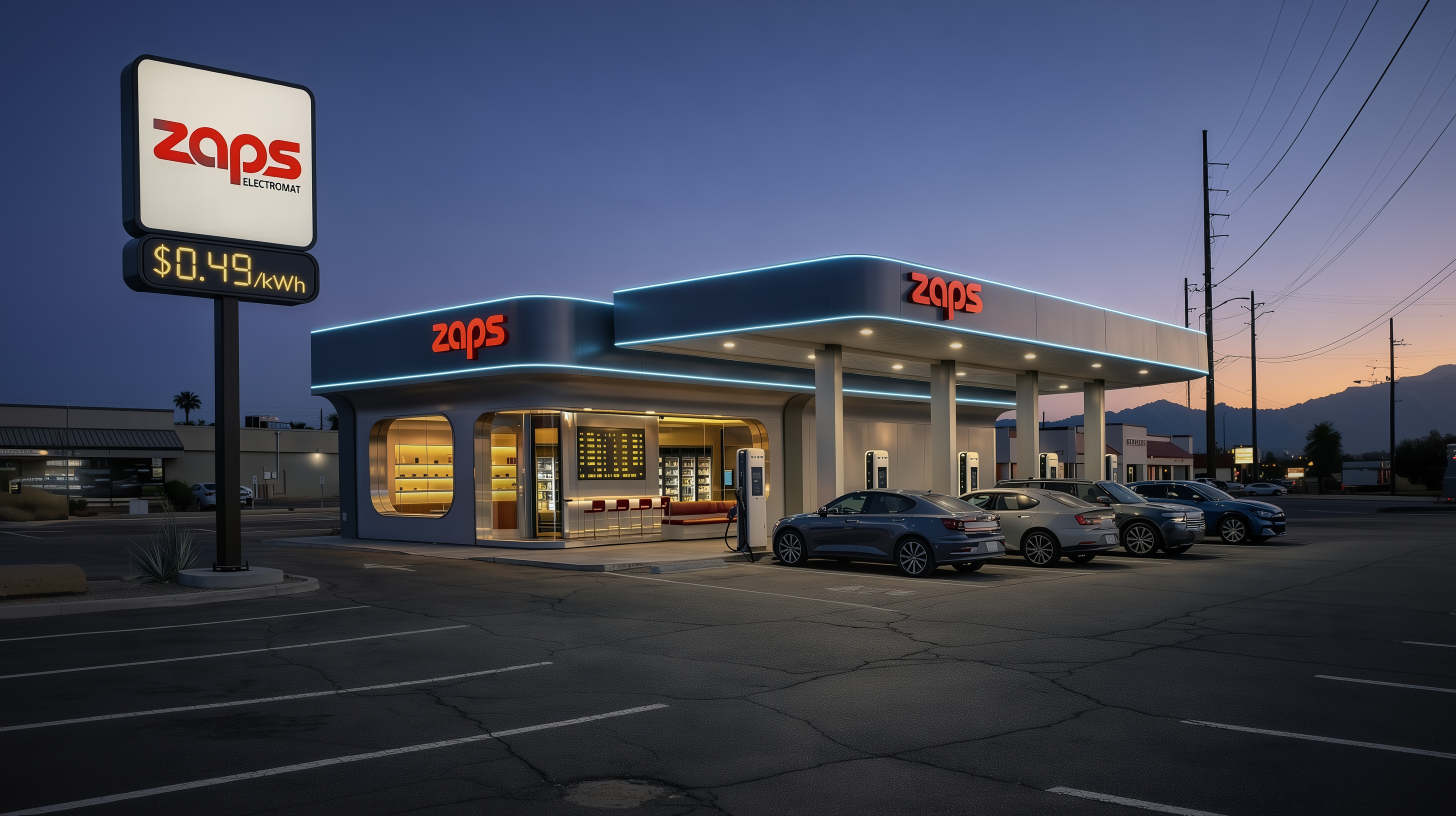 Zaps Station — flagship architecture